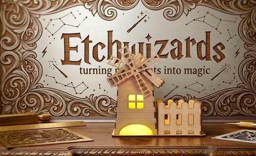 Handmade laser cut wooden - cut,