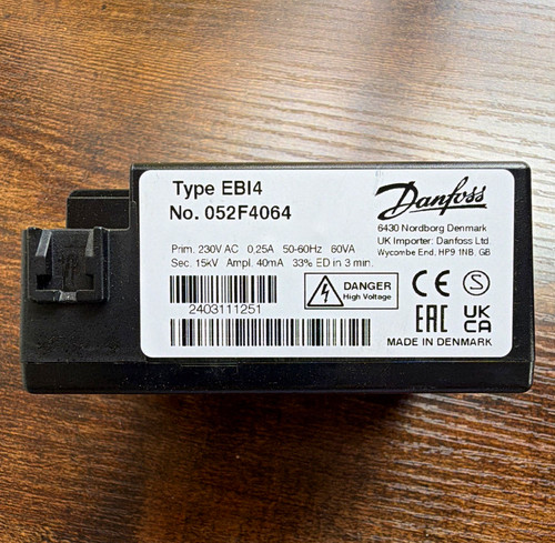 Danfoss ebi4 ignition - ebi4,
