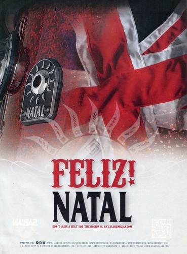 2011 print natal drums - 2011, of