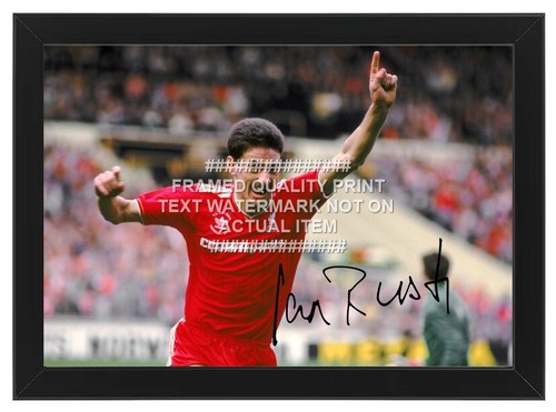 Ian rush signed photo - rush,