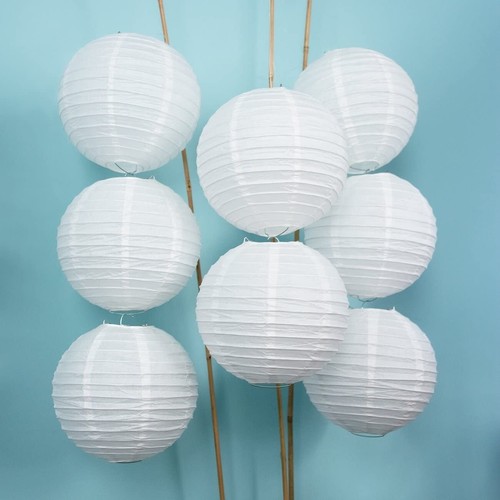 White round ball - ball, lantern