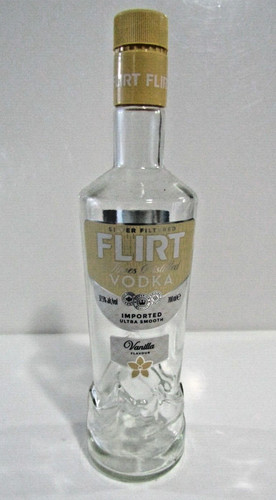 Flirt vanilla vodka empty - flirt,