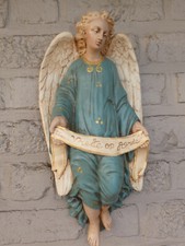 Antique flemish chalk - , angel