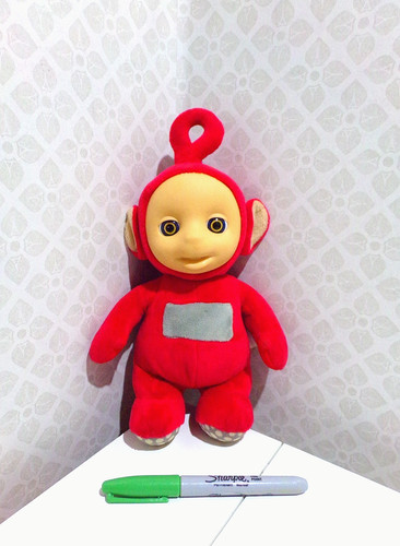 Talking red teletubbies - po,