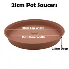 21cm Plant Pot Saucer Drip