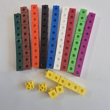 100 Cube Maths Blocks Counting