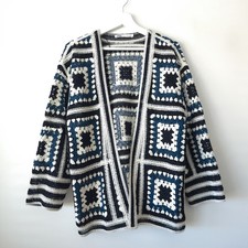 ZARA Crochet Open Embroidered