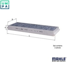 FILTER CABIN AIR LAK 239/S FOR