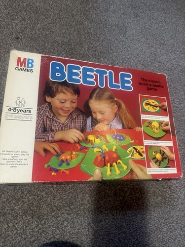 Vintage beetle board game 1981 - vintage,