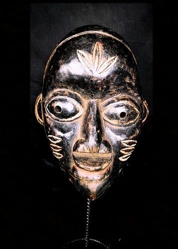 Old tribal yoruba gelede mask - tribal,