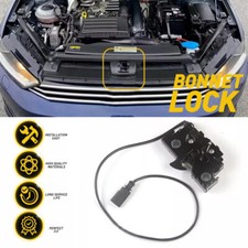 FOR VW PASSAT B8 BONNET HOOD ELECTRIC 2015-2023 LOCK LATCH CATCH MECHANISM