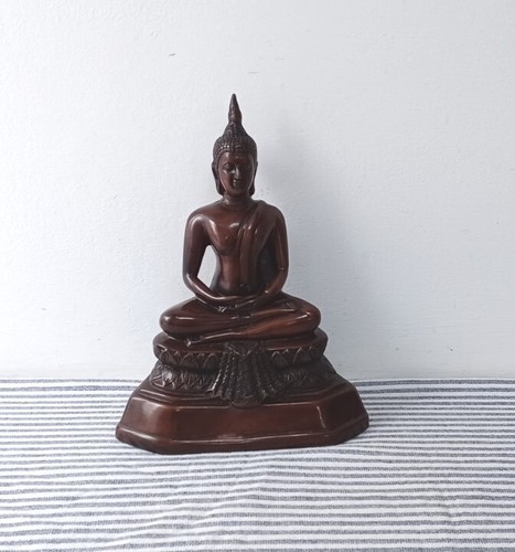 Vintage sitting buddha - vintage,