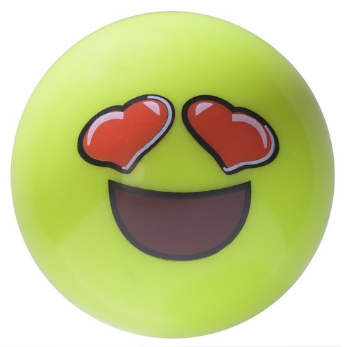 Byte yellow smile emoji hockey - yellow,