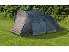 Halfords 4 Person Tunnel Tent with Canopy Premium Tent 