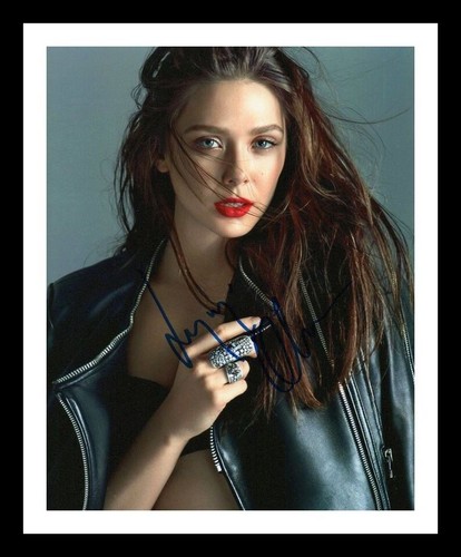 Elizabeth olsen autograph - olsen,