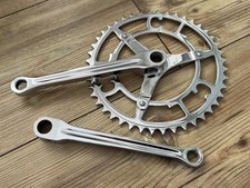 Chater Lea Vintage Cottered Chainset 44T 165mm/6 1/2 Inch Cranks Re Chromed