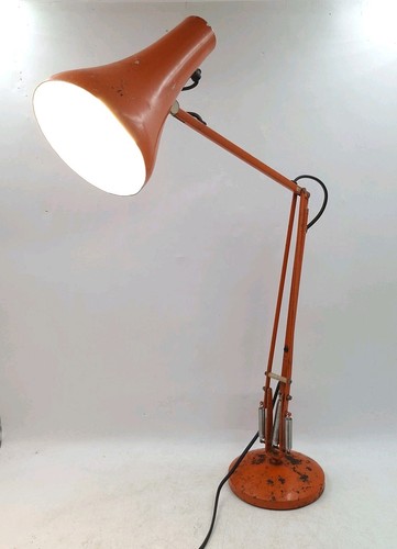 Vintage orange anglepoise lamp - anglepoise,