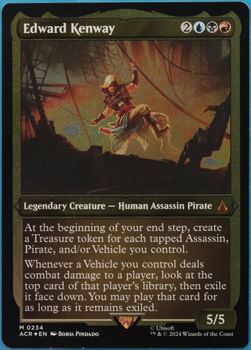 Edward kenway foil - edward,