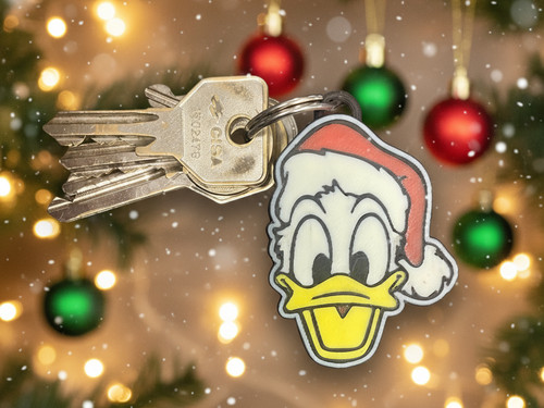 Christmas donald duck - donald, 3d