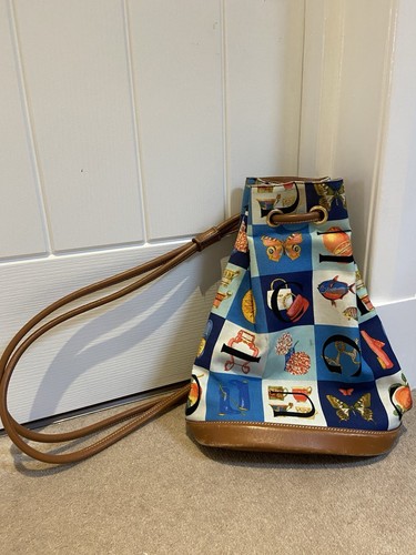 Vintage gucci backpack - gucci, blue