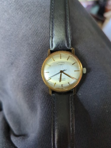 Gents vintage gold tone - vintage, rotary