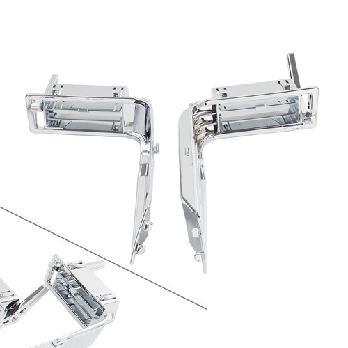 Hot air vents - chrome, honda