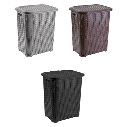 Laundry basket 45l plastic - 45l,