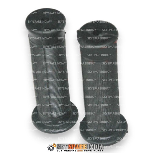 Handlebar grip set rubber - 7/8",