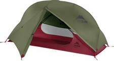 MSR Hubba NX Solo 1 Person Tent Green Ultralight Backpacking 3 Season