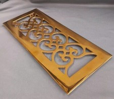 Solid Brass Air Vent / Grill Cover / Ventilation Louvre