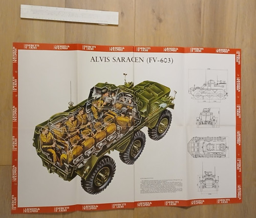 Alvis saracen poster - alvis, (fv-603)