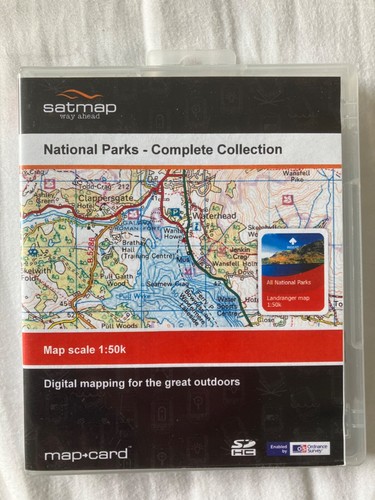Satmap map card for - satmap, 10