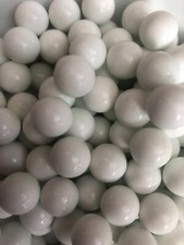 20 x Solid Colour Black or White/Mix Glass Marbles 16mm-Traditional Toy/Game