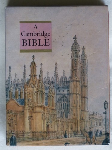 Cambridge bible black - bible,