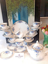Royal Albert Moonlight Rose Bone China 23 piece Tea Service - 1st Quality