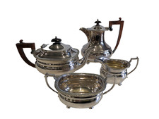 Antique Silver Plated Art Deco