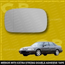 For Rover 800 wing mirror glass 86-99 Left Passenger side with Wide Angle