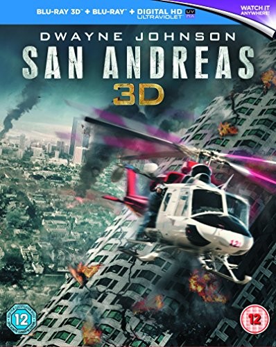 San andreas blu ray - andreas, 3d]
