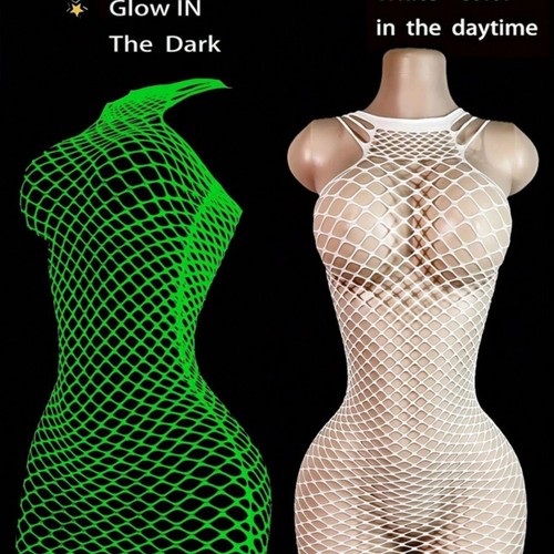 Glow the dark - in, fishnet