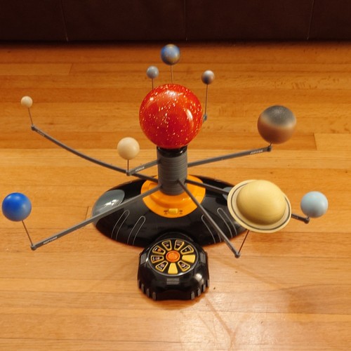Orbiting speaking solar system - orbiting,