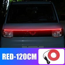 120cm Car Hood Red LED Daytime