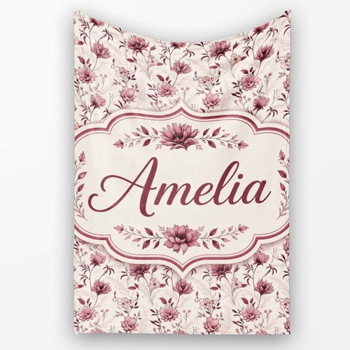 Soft fleece blanket delicate - fleece,