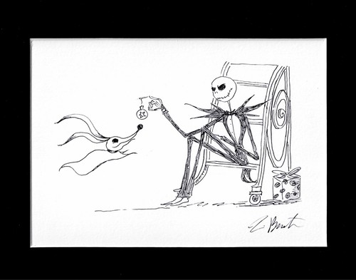 Tim burton unique pen and - burton, ink
