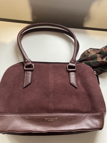 Tignanello suede and leather - suede,