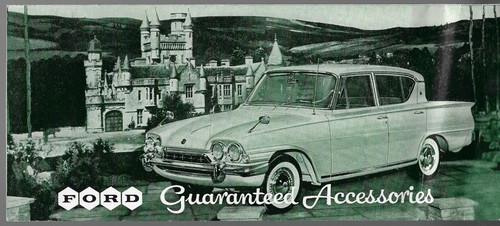 Ford accessories 1961 - ford,