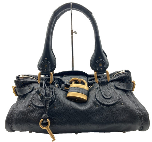 Chloe paddington black padlock - chloe,