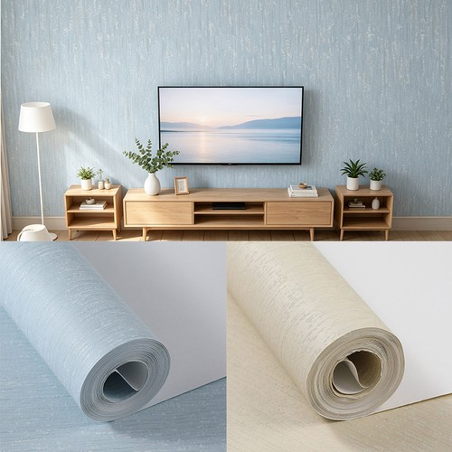 Concrete effect wallpaper - 9.5m,