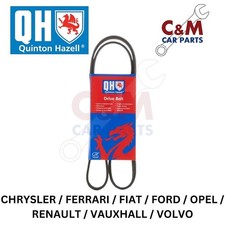 ALTERNATOR DRIVE BELT fits VAUXHALL ASTRA MK 4 1.7 (DTI/CDTI)(2000-2005) - QH