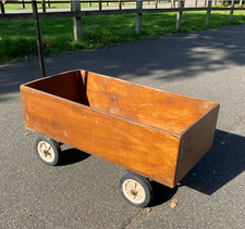 Handy Small Wood Sided Trolley