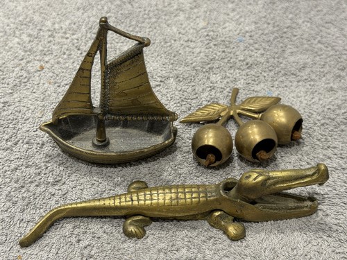 Vintage brass collectables - brass,